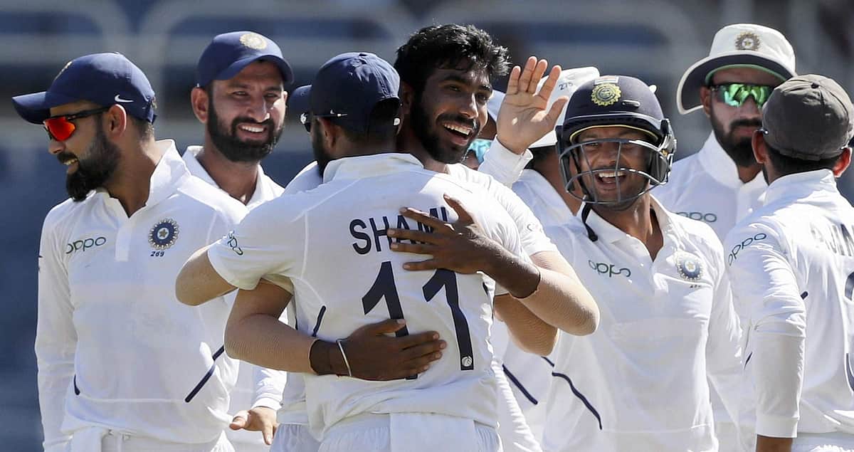 2-வது டெஸ்டிலும் வெற்றியை நோக்கி நகரும் இந்திய அணி! மீண்டும் தடுமாறும் மே.இ. தீவுகள் அணி!