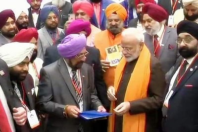 ஹூஸ்டனில் சீக்கிய, போரா சமூகத்தினருடன் பிரதமர் மோடி சந்திப்பு