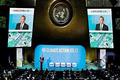 காலநிலையை சமாளிப்பதில் ஆக்கப்பூர்வ சக்தியாக விளங்குகிறோம்: ஐ.நா. கூட்டத்தில் சீனா