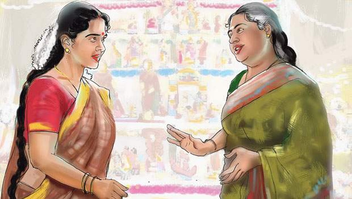 பூரணியும் கொலு போட்டியும்