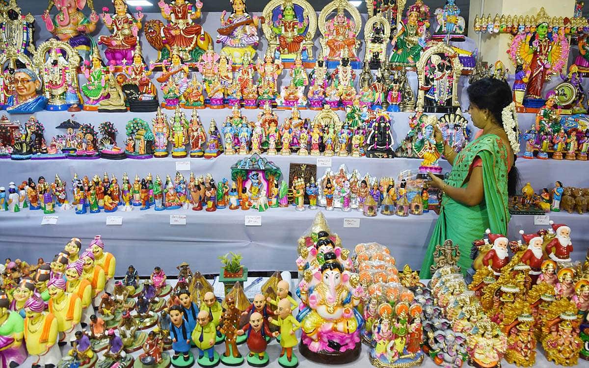கொலு பொம்மைகள் விற்பனை கண்காட்சி