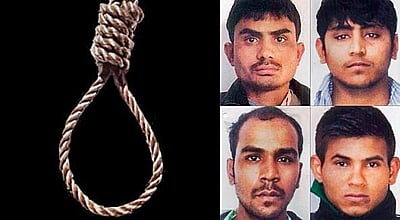 நிர்பயா குற்றவாளிகளை தனித்தனியே தூக்கிலிட அனுமதி கோரிய வழக்கு ஒத்திவைப்பு