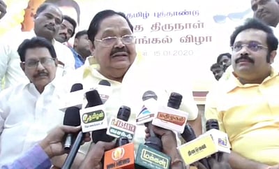 கரோனா தடுப்புப் பணி: வேலூர் திமுக எம்பி ரூ.ஒரு கோடி ஒதுக்கீடு: துரைமுருகன் ரூ.50 லட்சம் அளிப்பு