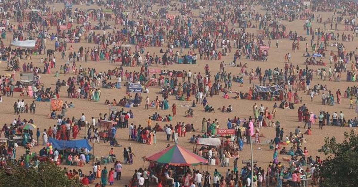 காணும் பொங்கல்: மெரீனாவில் குவிந்த சென்னை மக்கள்