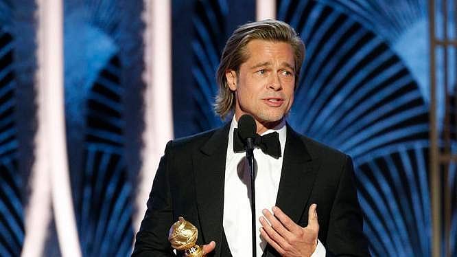 சிறந்த துணை நடிகருக்கான விருதை வென்றார் ஹாலிவுட் நடிகர் பிராட் பிட்