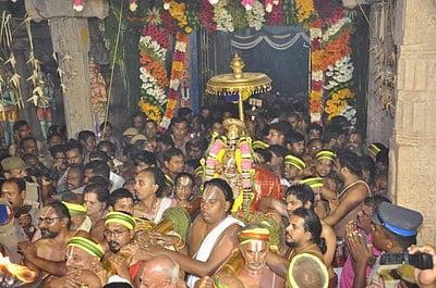 ஸ்ரீரங்கம் அரங்கநாதசுவாமி கோயிலில் பரமபத வாசல் திறப்பு