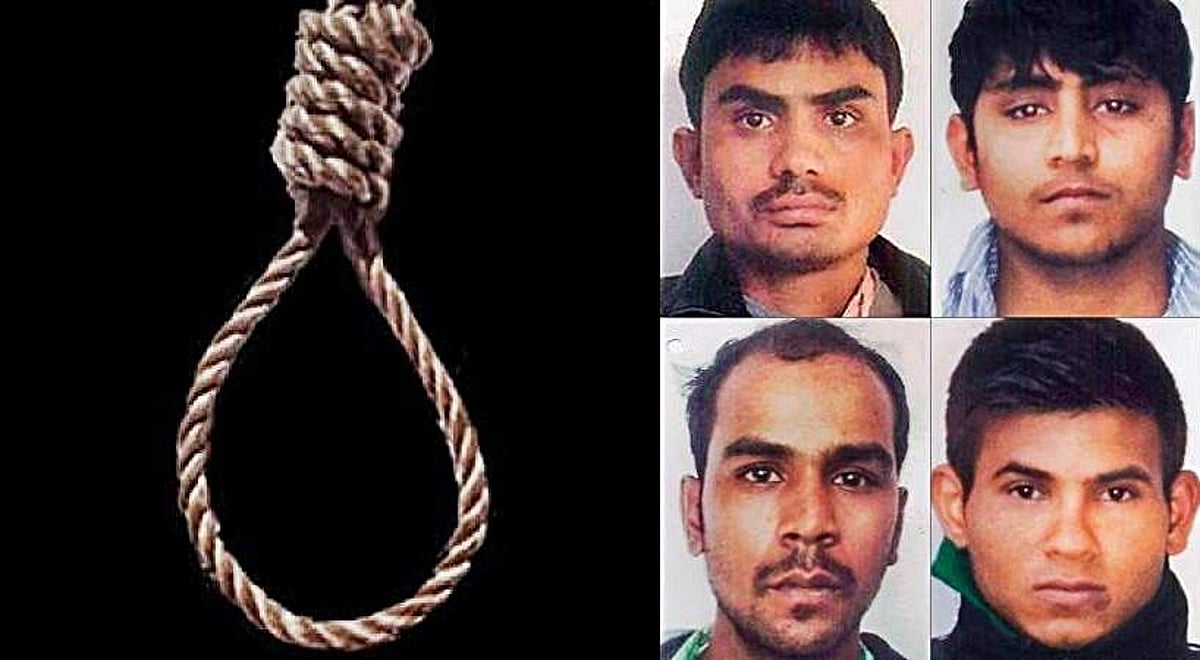 நிர்பயா குற்றவாளிகள் நால்வருக்கு தூக்கு: திகார் சிறையில் ஒத்திகை