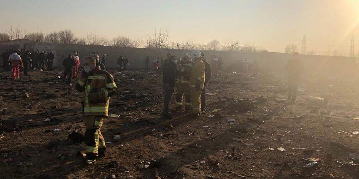 உக்ரைன் விமானத்தை இரண்டு ஏவுகணைகள் தாக்கின: ஈரான் தகவல்