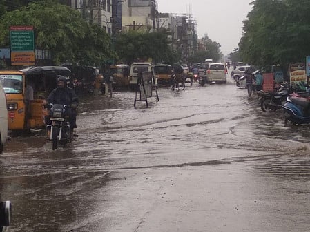 தென்மேற்குப் பருவமழை தமிழகத்தில் சராசரியைவிட 24 சதவீதம் அதிகம்