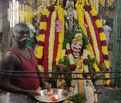 மலையரசன் கோவிலில் புரட்டாசி மாத  சிறப்பு வழிபாடு