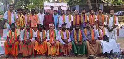 குமரியில் கிராம பூசாரிகளுக்கு நிவாரணம்