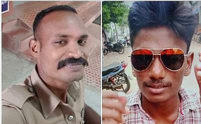 திருப்பனந்தாள் காவல் நிலையத்தில் துப்பாக்கிகள் மாயமான சம்பவம்: காவலர் உள்பட இருவர் கைது