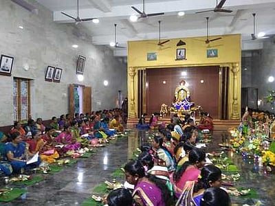 சின்மயா மிஷன் சாா்பில் நவராத்திரி விழா