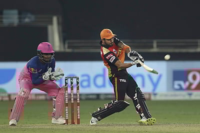 மணீஷ் பாண்டே, விஜய் சங்கர் அபாரம்: ஹைதராபாத் வெற்றி