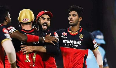 ஐபிஎல் புள்ளிகள் பட்டியலில் 2-ம் இடத்துக்கு முன்னேறியுள்ள ஆர்சிபி அணி!