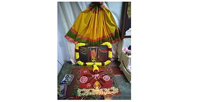 அருப்புக்கோட்டையில் நவராத்திரி விழா: லிங்க பைரவிக்கு சிறப்பு வழிபாடு