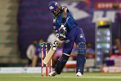 20 பந்துகளில் அரைசதம்: பாண்டியா விளாசலில் 195 ரன்கள் குவித்த மும்பை