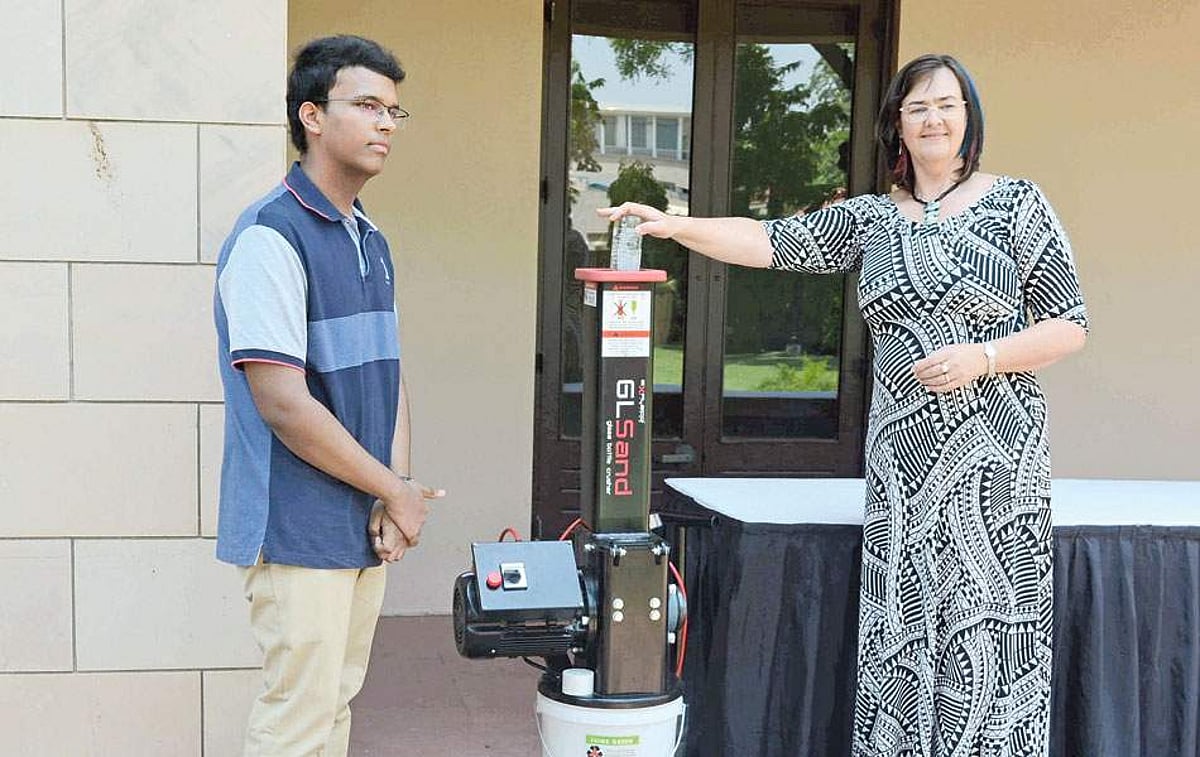 நீடித்த வளர்ச்சிக்கான... இளம் தலைவர்!