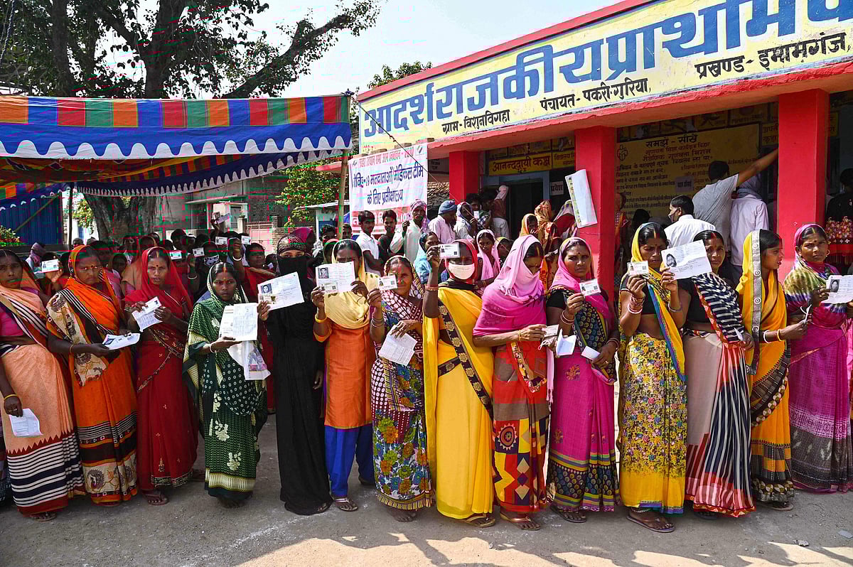 பிகார் தேர்தலில் பெண்கள் அதிகளவில் வாக்களிப்பு: பாஜக