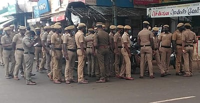 போடியில் தேவர் ஜயந்தி: கூடுதல் பாதுகாப்பு