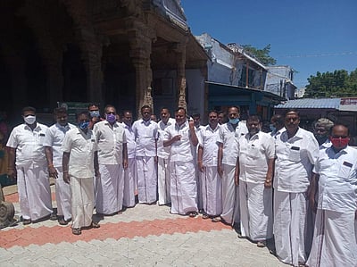 அம்பை, விகேபுரத்தில் நலத்திட்டப் பணிகள்: முருகையாபாண்டியன் எம்.எல்.ஏ ஆய்வு