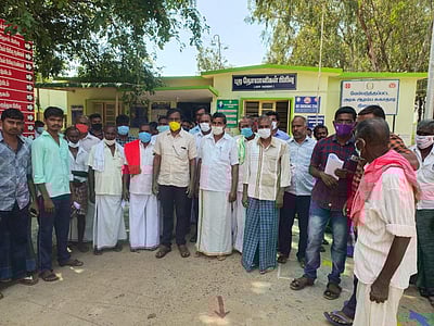 நங்கவள்ளி அரசு மருத்துவமனையை முற்றுகையிட்டு இந்திய கம்யூனிஸ்ட் கட்சிப் போராட்டம்