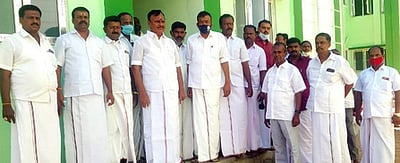 அம்பை, விகேபுரத்தில்வளா்ச்சி திட்டப் பணிகள்: எம்.எல்.ஏ. ஆய்வு