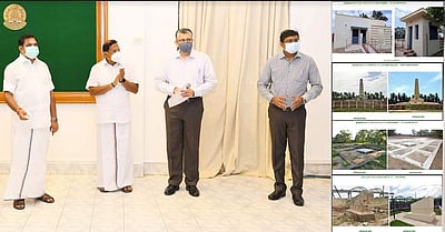 புனரமைக்கப்பட்ட நினைவுச் சின்னங்களை திறந்து வைத்தார் முதல்வர் பழனிசாமி