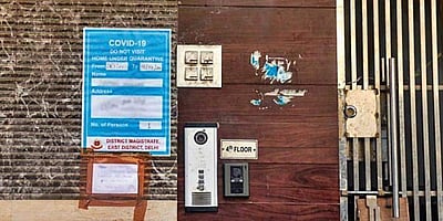 தில்லியில் கரோனா நோயாளிகளின் வீடுகளில் இனி போஸ்டர் ஒட்டப்படாது