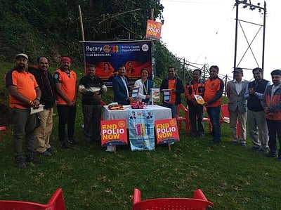 கரோனா தடுப்பு மருந்துக்கு நிதி திரட்டும் குழு கொடைக்கானல் வருகை