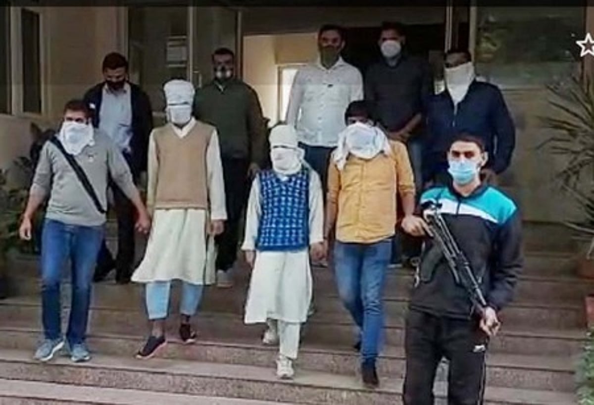 தில்லியில் ஜெய்ஷ்-இ-முகமதுபயங்கரவாதிகள் இருவா் கைது