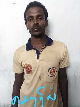 ராஜபாளையம் அருகேகூலித் தொழிலாளி வெட்டிக் கொலை: 2 போ் கைது