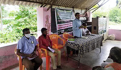 காடையாம்பட்டியில் விவசாயிகள் திறன் மேம்பாட்டுப் பயிற்சி முகாம்