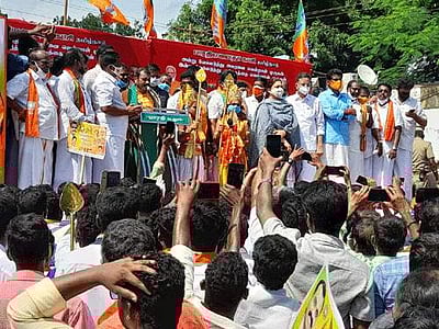 மு.க.ஸ்டாலின் காணும் முதல்வர் கனவு கனவாகவே முடிந்துவிடும்: எல்.முருகன் பேட்டி