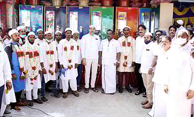 நபிகள் நாயகம் பிறந்த தினத்தையொட்டி 9 ஜோடிகளுக்கு திருமணம்