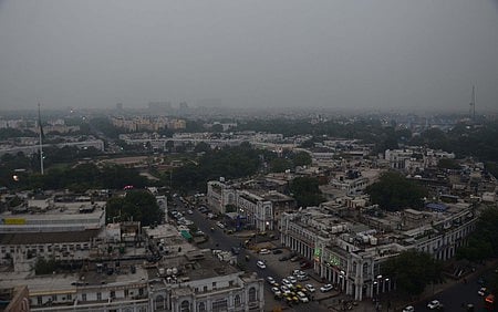 தில்லியில் வெப்பநிலை 9.4 டிகிரியாக குறைந்தது! காற்றின் தரத்தில் பின்னடைவு