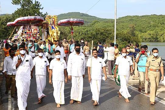 திருமலையில் காா்த்திகை மாத வனபோஜனம்