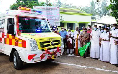 தருமபுரி மாவட்டத்தில் 108 ஆம்புலன்ஸ் சேவையை விரிவுபடுத்த நடவடிக்கை: அமைச்சர் கே.பி. அன்பழகன்