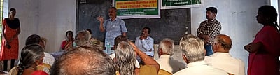 புதுக்குளத்தில் விவசாயிகளுக்கு பயிற்சி