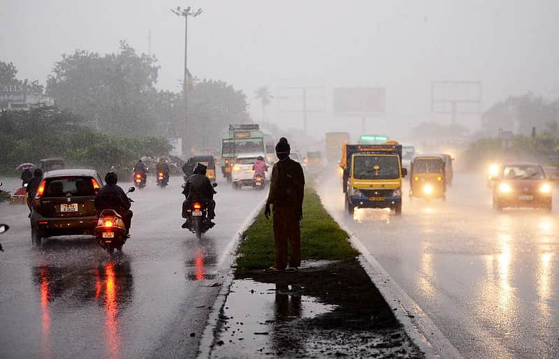 Heavy rain