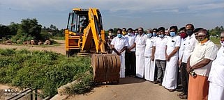 பல்லடம் பகுதியில் ரூ.30 கோடியில் சாலை மேம்பாட்டுப் பணி துவக்கம்