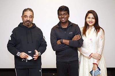 கமல் வாழ்த்து: அட்லி நெகிழ்ச்சி