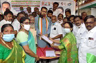 திமுக கூட்டணி வெற்றி பெறும்: அகில இந்திய காங்கிரஸ்கமிட்டி செயலா் சஞ்சய்தத்