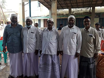 கூத்தாநல்லூர் : அத்திக்கடை ஜமாஅத் புதிய நிர்வாகிகள் பதவியேற்பு