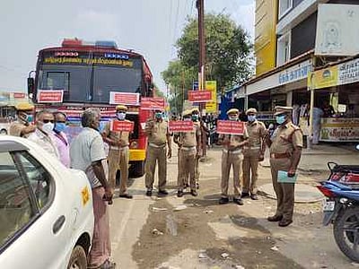 அருப்புக்கோட்டையில் லஞ்ச ஒழிப்பு விழிப்புணா்வுப் பிரசாரம்