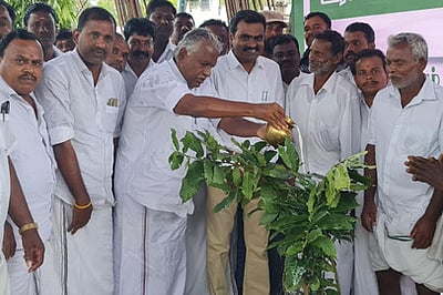 திம்மாபுரத்தில் சமுதாயக் கூடம் கட்டும் பணி தொடக்கம்