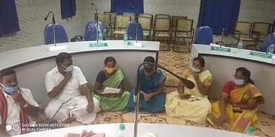 ஆத்தூர் ஒன்றியக்குழுத் கூட்டத்தில் திமுக உள்ளிருப்புப் போராட்டம்