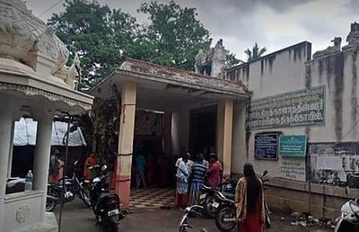 உத்தமபாளையம்: ஞானாம்பிகை கோவில் உண்டியலை உடைத்து திருட்டு 