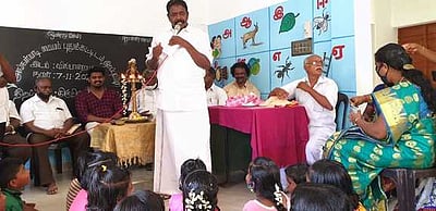 வில்லுக்குறி பேரூராட்சியில் அங்கன்வாடி மையம் திறப்பு