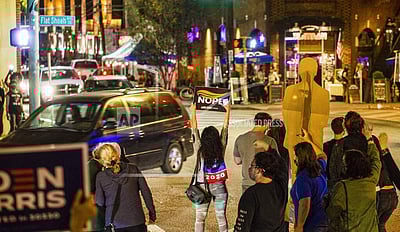 ஜோ பிடன் வெற்றி: அமெரிக்காவில் கொண்டாட்டம்